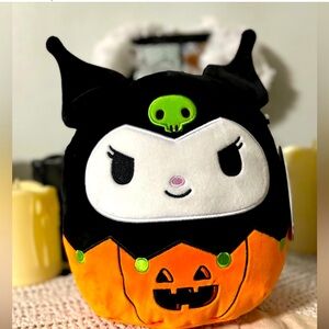 Free with any purchase. NWT Kuromi 8” 2024 Halloween Squishmallow💕